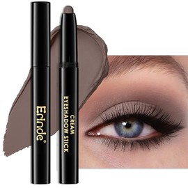 Erinde Sombra de ojos en barra Matte, Resistente al Agua, Lápiz de Sombra de Ojos en Crema, Altamente Pigmentada y de Larga Duración, Para un Maquilla