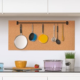 YCCYYCCY Self-Adhesive Cork Board Roll, 1/8" Thick Cork Boards for Walls, 15.7"x70" Cork Board Roll for Office, Home, School(3mm,40 * 180cm)