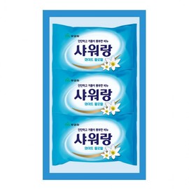 Mugunghwa Shower & White Floral Face & Body Soap 130g 3-Pack