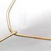 Koobay Clothes Hangers, 16.5" Metal Gold Suit Coat Hanger with