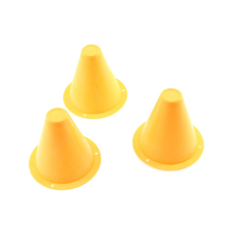 Olive-G Mini Marker Cones Yellow 3.1 inches (8 cm) Set
