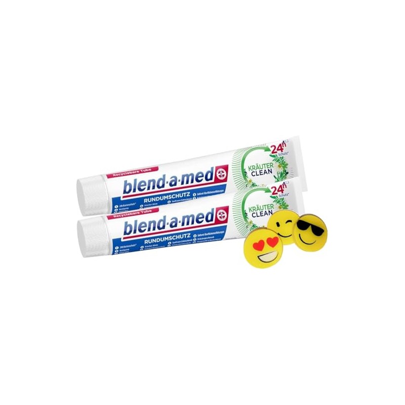 2 x Blend-a-med Herbal Clean All-Round Protection Toothpaste – Each