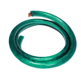 IMC Audio 1/0 Gauge CCA Power Green Wire Cable (10ft Green) Battery Cable Wire, Automotive, Car Audio Speaker Home Stereo System, RV Trailer, Amp Wiring 0 Guage Power Wire Cable 0 Car Audio