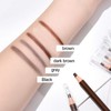 Pack of 4 4 Colours Eyebrow Pencil, Eyebrow Pencil, Make