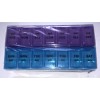 Pivit Pill Organizer, Weekly, Twice Daily. With Leather Case. Two
