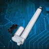 200mm Stroke 24V Linear Actuator 750N High Force Electric Actuator