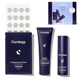 Curology Juego de regalo de iniciación para el cuidado de la piel, regalos de cuidado personal para mujeres y hombres con parches de emergencia, para todo tipo de piel