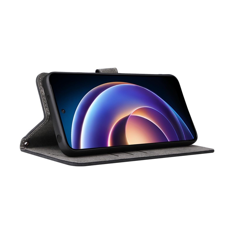 Redmi 12 5G Case, Folio Cover, Wallet Type, Luxury PU