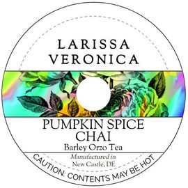 Pumpkin Spice Chai Barley Orzo Tea (Single Serve K-Cup Pods) (12 pods, ZIN: 578373) - 2 Pack