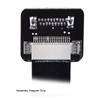 JSER CYFPV Micro HDMI Type D Male Connector Standard Straight