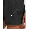 Pinspark - Pantalones cortos de gimnasio de cintura alta para