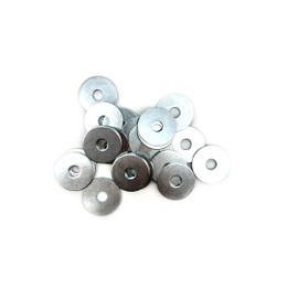 Glengor M5 x 20mm Repair Washers | Steel Zinc Plated | Mudguard Washer, Penny Washer | Pack of 20