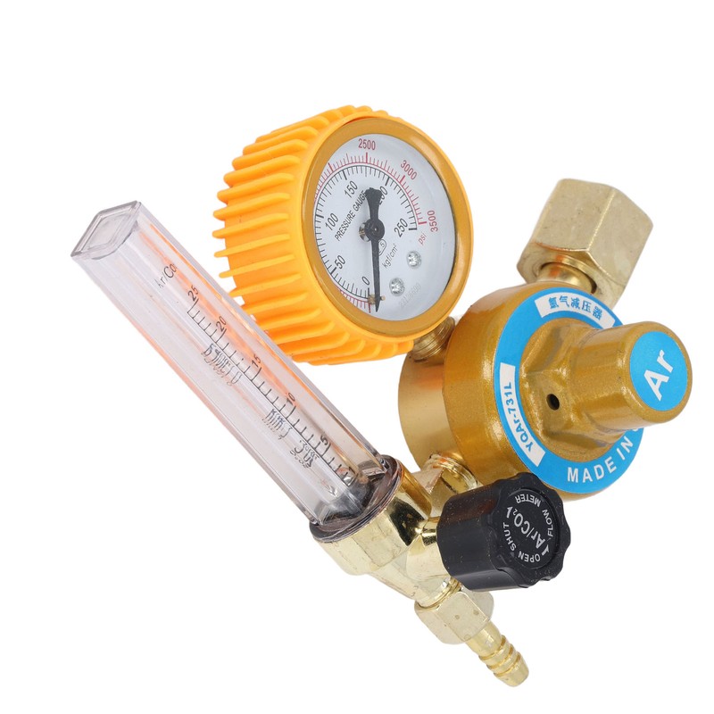 Argon Gas Regulator 0 To 3500psi Aluminum Alloy TIG Flow