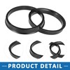 A ABSOPRO Car Hubcentric Rings 72.6mm to 65.1mm Plastic (Set