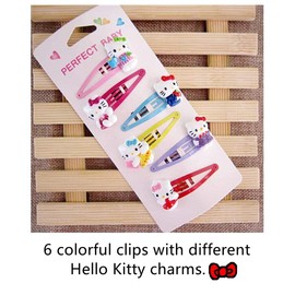 Kitty Cat Hair Accessories for Girls | Kitty Clips Headband Hairpins -- Kitty Cat Gifts