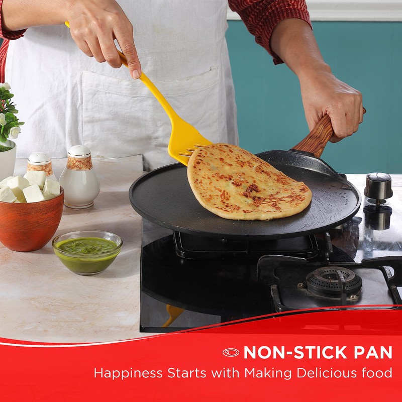 Vinod Zest Plus Aluminium Die Cast Non Stick Roti/Chapati Tawa