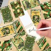 Camo Party Favors, 12 Goodie Bags, 12 Mini Notepads, 12
