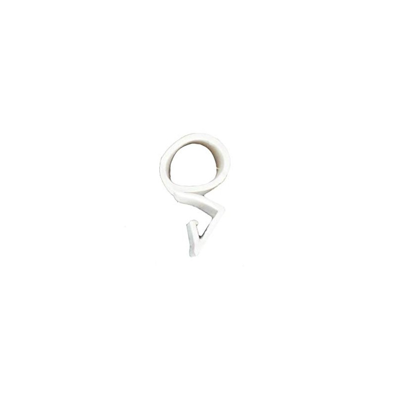 WRS White Push-In Extruded Bulb Seal Weather Stripping - 24