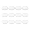 sourcing map 12Pcs 80mm/3.15" Circular Soffit Air Vents, Plastic Soffit