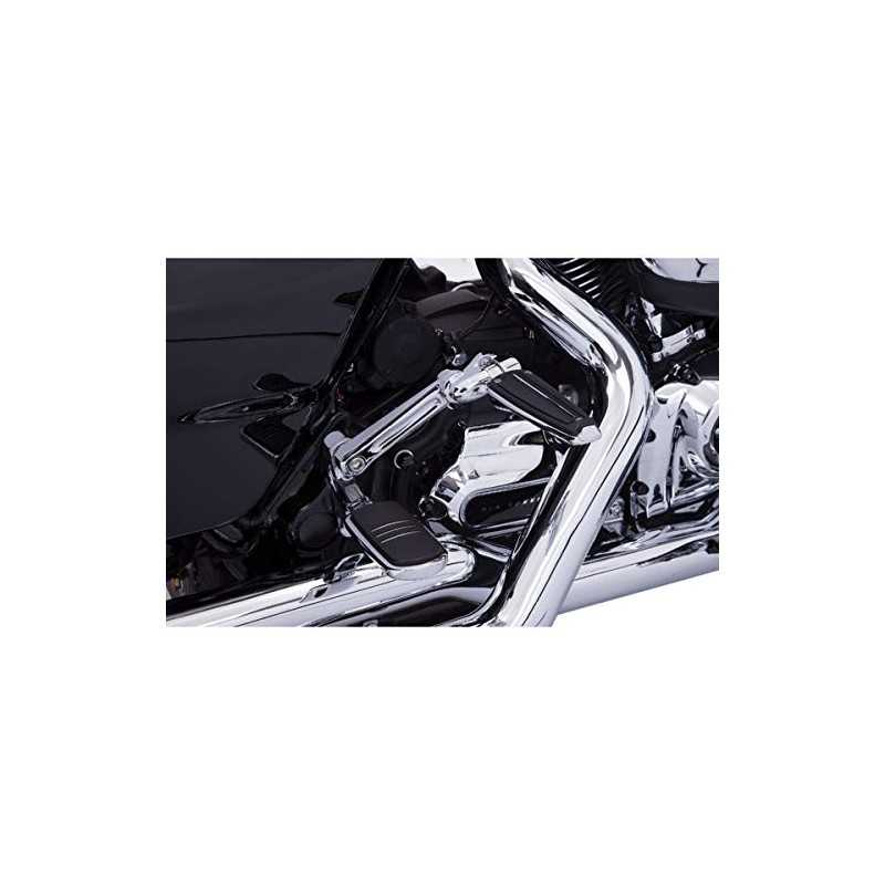 Adjustable Passenger Comfort Peg Mounts (Chrome) for Harley Davidson 93-up