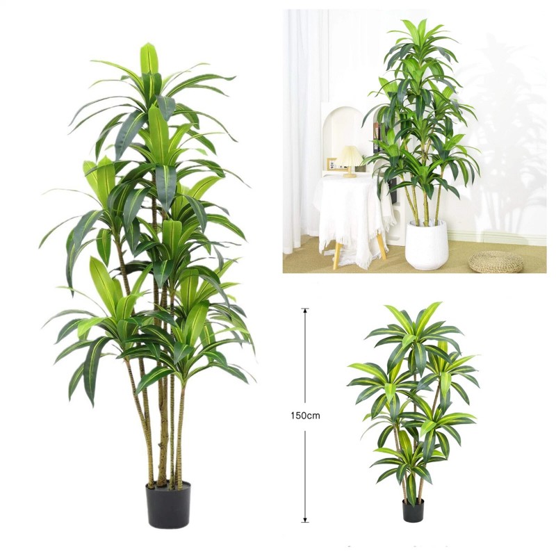 Artificial Tree Plant, Fake Brazilian Wood Tree Fake Plants Realistic