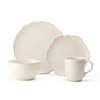 Pfaltzgraff Chateau Cream 16-Piece Stoneware Dinnerware Set, Service for 4,