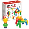 Stick-O Basic 30-Piece Magnetic Building Blocks Toy, Funky, Chunky, Grippy