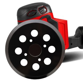 5 Inch 8 Hole Hook and Loop Sander Pad for Milwaukee 6021-21, 6034-21,2648-20, 2648-21 5" Random Orbit Sanders - Replacement for Pad Part Number 51-36-7100 - with Extra Hard Backing… (1 Pack)