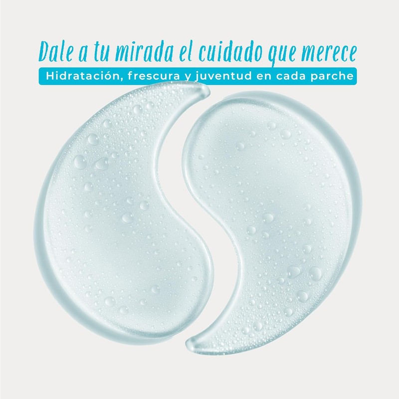 Punta Belleza Parches para Ojos con Ácido Hialurónico Mascarilla Hidratante