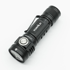 towild BC10 Led Rechargeable Flashlight High 4000 Lumens Led Flashlight,5000mAh Rechargeable Flashlights for Camping,IPX8 Waterproof Flashlights for Emergencies,Suitable for Hiking