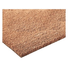 Calloway Mills 153551830 Natural Coir with Vinyl Backing Doormat, 18" x 30", Natural