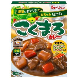 House Foods Kokumaro Curry Retort, Medium Spicy, 6.3 oz (180 g) x 30 Packs