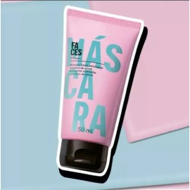 Mascarilla facial exfoliante reductora de poros Natura Faces, 50 ml, tiempo de aplicacin danoche, tipo de piel normal                                 