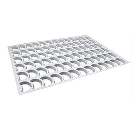 Thermo Cookie Cutting Sheet 1-7/8" Crescent (1/2 Moon) 78/Sheet