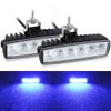 STDYSUN LED Blue Driving Fog Lights Forklift Safety Lights 2Pcs