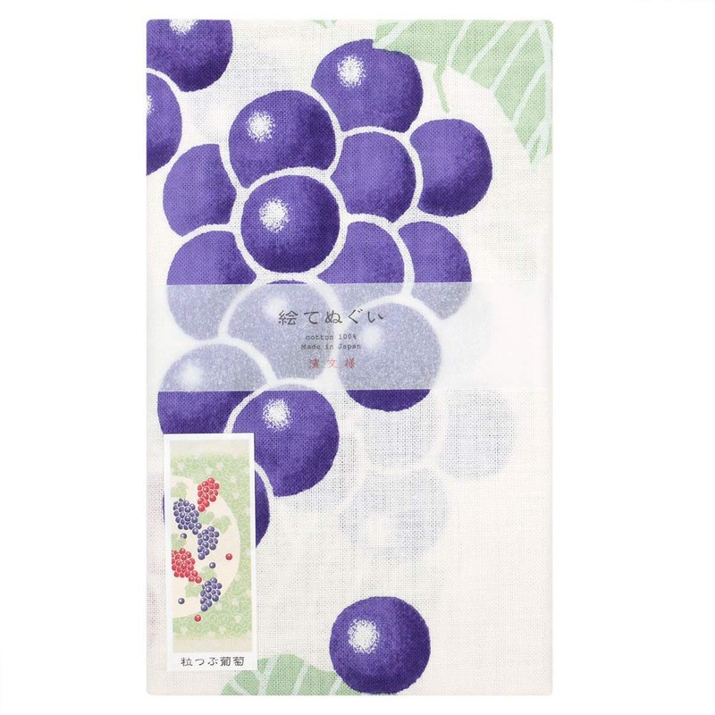 Hamamonyo Tenugui Tenugui Grain Grapes