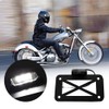 KACEPAR Motorcycle Side Mount LED Tail Light License Plate Holder