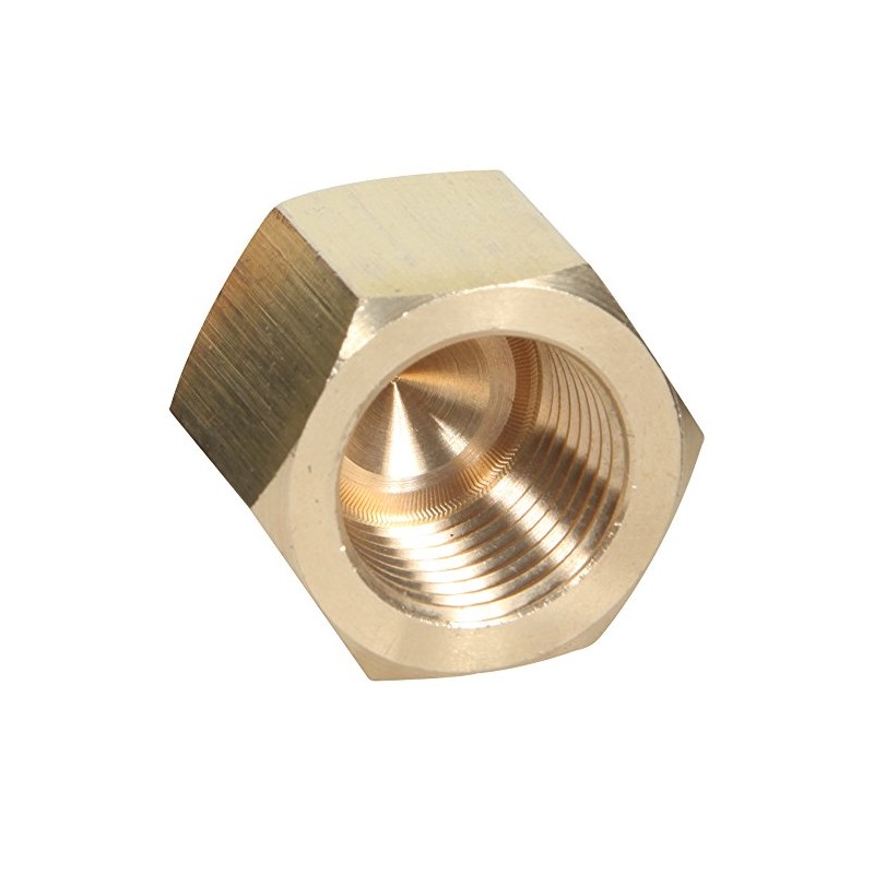Midwest Control 2130X8-P3 1/2" Brass Cap, FPT (3 Pack)