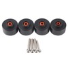 4pcs CNC Front &amp; Rear Fork Wheel Frame Slider Crash