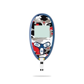 MightySkins Skin Compatible with Abbott Freestyle Lite - Red Camo | Protective, Durable, and Unique Vinyl Decal wrap Cover | Easy to Apply, Remove, and Change Styles | Made in The USA