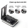 Reshow Audio Tape Cassette Head Cleaner with 2 Cleaning Fluids