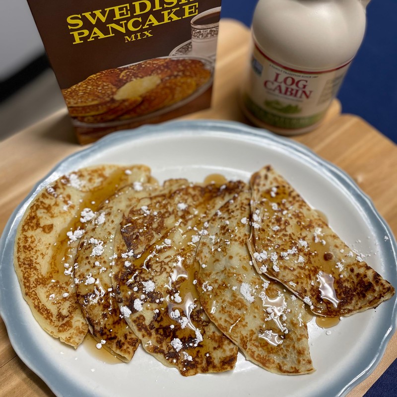 Lund’s Swedish Pancake Mix, Deliciously Thin & Light Pancakes, 12