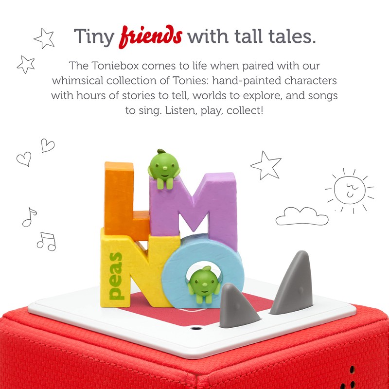 Tonies LMNO Peas Audio Play Character