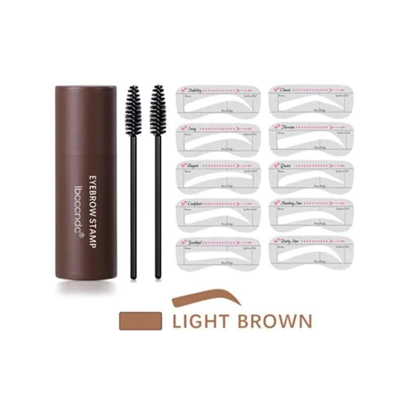 Eyebrow Makeup Kit - Color: Dark Brown