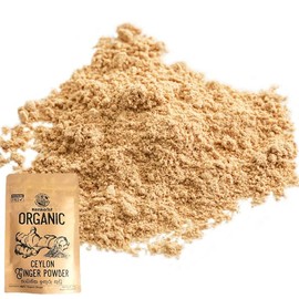 Organic Ginger Powder, Ginger Powder, 3.5 oz (100 g), Spice, Organic JAS Certified, Sri Lanka, Ceylon, Spices, Additive-Free, Health