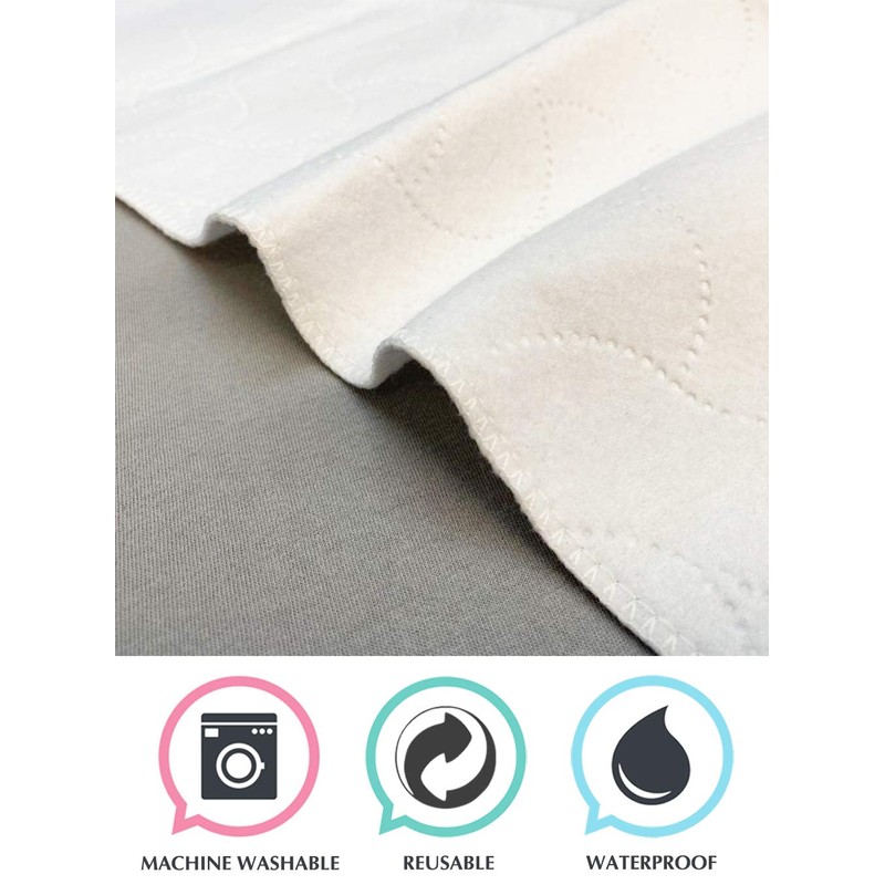 American Baby Company Waterproof Embossed Quilt-Like Flat Bassinet Protective Pad