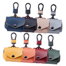 DOITOOL Wireless Earbuds Case Cover Earbud Charging Case Travel Headphones Wireless Ear Buds+ Keyring Handbag Pendant Headset Wireless Earphone Three Generations Headphone Box