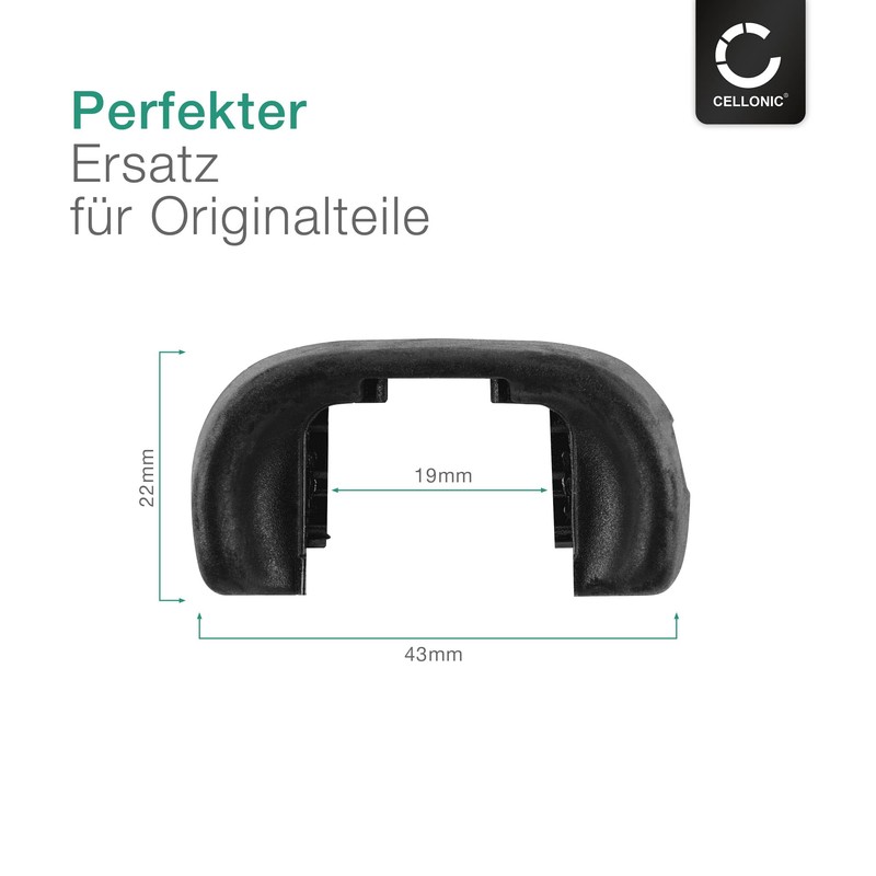 CELLONIC Viewfinder Eyecup Compatible with Sony Alpha 7R (ILCE-7R) /