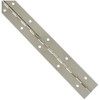 National Hardware N265-389 V570 Continuous Hinge in Nickel,1-1/2" x 12"