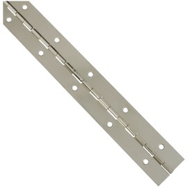 National Hardware N265-389 V570 Continuous Hinge in Nickel,1-1/2" x 12"